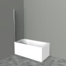 Шторка на ванну BELBAGNO UNO-V-1-70/150-P-Cr